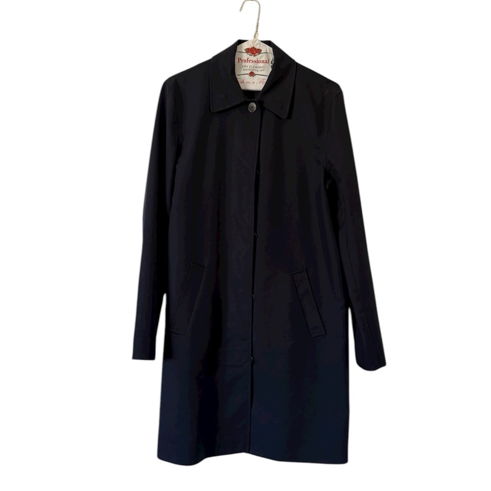 ✨ Lauren Ralph Lauren Knee length cotton car coat – Navy blue | Size women's S